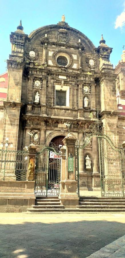 Hostal Azul Puebla Centro Historico Exterior foto